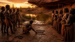 At the last waterhole, the sharpest act was to set anger down.