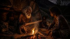 By the quiet fire, the carved wood carried more than words.