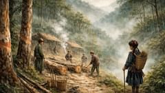 Cada tala en el bosque se extendía más allá de lo que los hombres podían ver.
