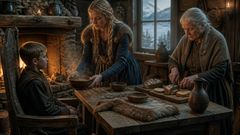 Der Ort, den sie für die Toten bewacht hatte, wurde zu Brot und Wärme für die Lebenden.