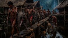 They came back rich in meat, yet none walked like a man at peace.