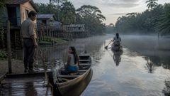 She returned from the river, but not to remain under her father's shadow.