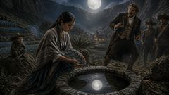 Lorsque ses mains touchèrent le bassin lunaire, elle ne demanda pas l’abondance, mais la mesure.