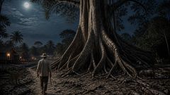 Não caiu, e não fugiu; escolheu um caminho que nenhum machado poderia marcar.