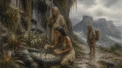 Au bord de la montagne, des pétales coupés répondent à l’espoir des marchands par une peur plus aiguë.
