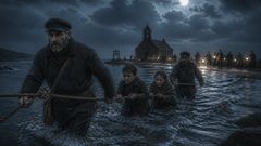 Avec la crue jusqu’aux genoux, Tòmas retourna dans le cri qu’il avait autrefois fui.