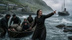Lors du dernier lancement, le chagrin est devenu une voix assez forte pour guider le bateau au large.