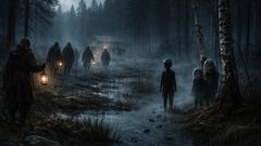 The forest keeps no secret once children begin to follow it.