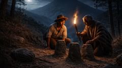 Las antiguas marcas despiertan bajo la luz de la luna mientras el mensajero muerto señala lo que los vivos olvidaron.