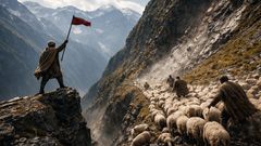 Dans l’étroit défilé, l’écoute s’avéra plus lourde que l’orgueil et plus rapide que la peur.