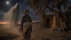 She crossed the ridge with warm bread in her arms and fear at her heels.
