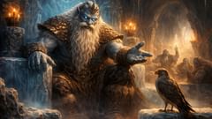 El gigante Thrym fija su precio por devolver Mjolnir: la diosa Freya como su novia.