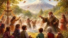 El festival de Tirgan conmemora el sacrificio de Arash con agua, cometas y la narración de su leyenda.