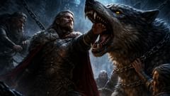 Metió la mano que empuñaba la espada entre las fauces del lobo—sabiendo exactamente qué ocurriría después.