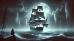A lo largo de los siglos, el barco fantasma navega, y su luz pálida es un presagio de desgracia para todos los que lo presencian.