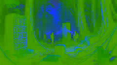 Elena y Marisol descubriendo glifos en un templo maya cubierto de musgo en la densa selva