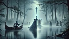 El préstamo queda saldado: Excalibur regresa a su legítimo dueño al finalizar el reinado de Arturo.