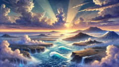 cheonjiwang creation of island jeju coast