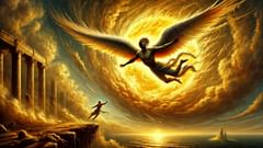 Muito perto do sol — a cera derrete, as penas caem e a ambição transforma-se em tragédia.