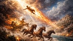 Zeus no tenía más opción: el mundo ardía, y solo el rayo podría ponerle fin.