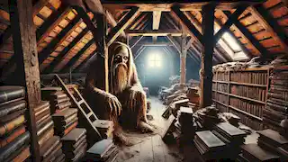 El desván de la Altneuschul donde se ocultan los restos del Golem.