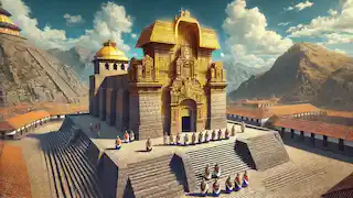 El Templo del Sol de Coricancha en Cusco, una vez adornado con oro.