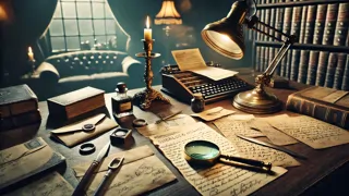 Un vistazo a la meticulosa revisión de Holmes de la correspondencia real y las notas cifradas.