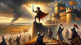 El Cid se mantiene victorioso sobre Valencia tras la batalla.