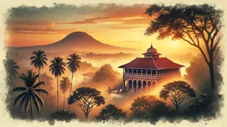 Sultan Mahmud Shah befiehlt den Bau einer goldenen Brücke zum Berg Ophir.