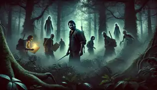 Cazadores de tesoros perdidos en el ominoso bosque de Ybycuí, rodeados de fenómenos inquietantes.