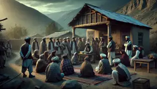 Los aldeanos de Maiwand se reúnen para honrar el sacrificio de Malalai tras la Batalla de Maiwand, expresando tanto su tristeza como su orgullo.
