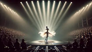 Una bailarina elegante expresa esperanza a través de movimientos fluidos.