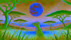 La Hiena y la Luna