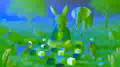 El conejo escuchó.