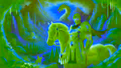La historia de Rustam y el dragón de siete cabezas