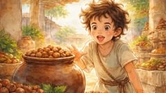 El muchacho y las avellanas: la codicia no gana nada