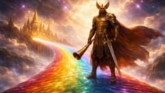 Heimdall: Der ewige Wächter der Götter.