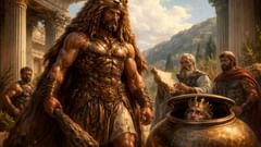 Herakles und der nemeische Löwe: Die erste Aufgabe des größten Helden.