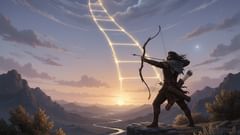 La cadena de flechas hacia el cielo: mitos de diversas tribus.
