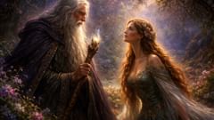 Merlín y Vivien: El mago atrapado por el amor