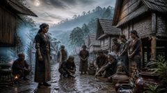 Nyai Merguk and the Moon-Snare of the Meratus