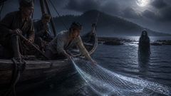 Nyi Randa Pesisir und das Mondnetz von Bawean