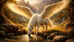 Pegaso y la Quimera: el caballo alado contra el monstruo