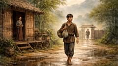 La planta de betel y el árbol de areca: un cuento vietnamita de piedra, hoja y amor