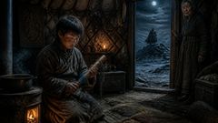 The Blue Wolf and the Bone-Flute of Khar Zul