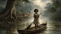 La ceiba que bebió el nombre del río