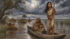 La luna de barro de La Mojana