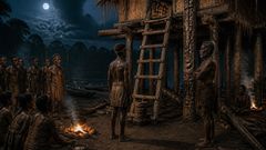 La cicatriz del cocodrilo de Sepik Moon La cicatriz del cocodrilo de Sepik Moon