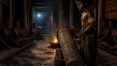 O Tambor de Aigir e o Devorador de Fumaça de Karawari O Tambor de Aigir e o Devorador de Fumaça de Karawari