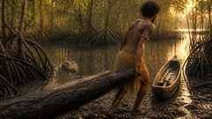 El Tambor de Kilibob y el Cocodrilo del Agua Negra